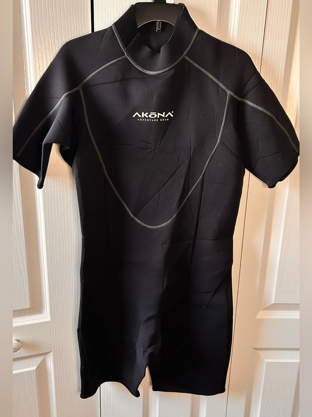 Akona Adventure Gear Quantum Stretch Shorty Wetsuit Men’s 2XL Black